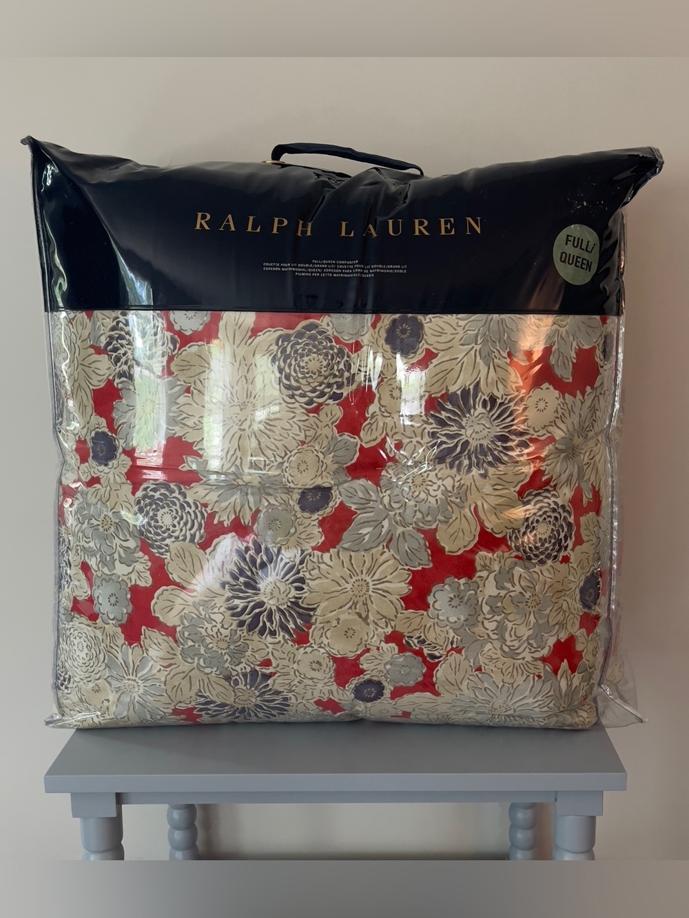 Ralph Lauren Remy Vintage Style Floral Comforter Full Queen New in Bag